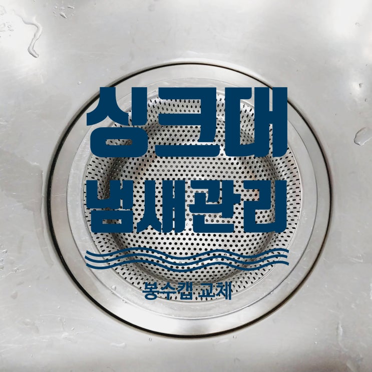  빠르고 정확한 싱크대 배수구 냄새 제거 3가지 방법