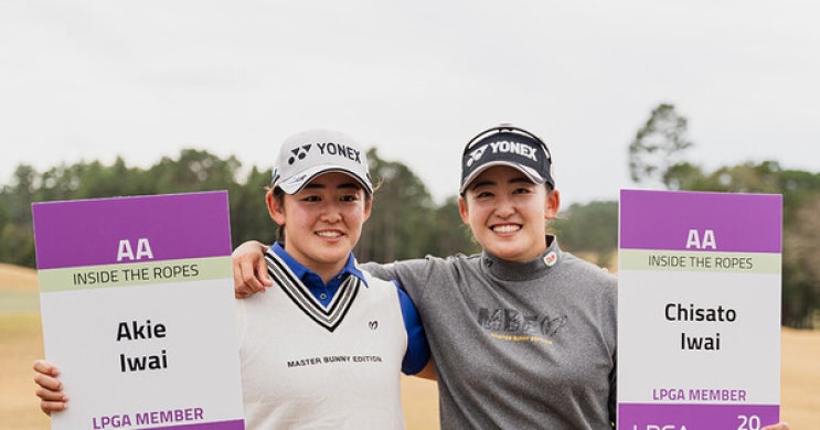 일본 신성 야마시타 미유, <b>이와이</b> 아키에, <b>이와이 치사토</b> LPGA... 