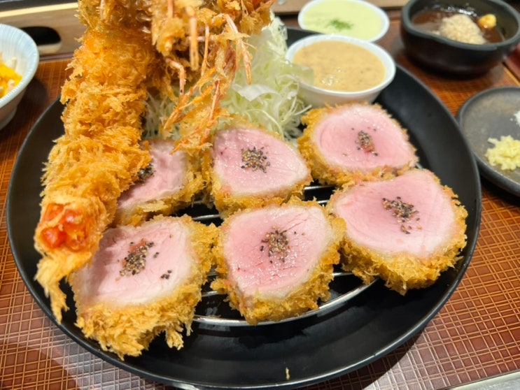  목동 맛집 정돈 현대백화점 목동점 돈까스