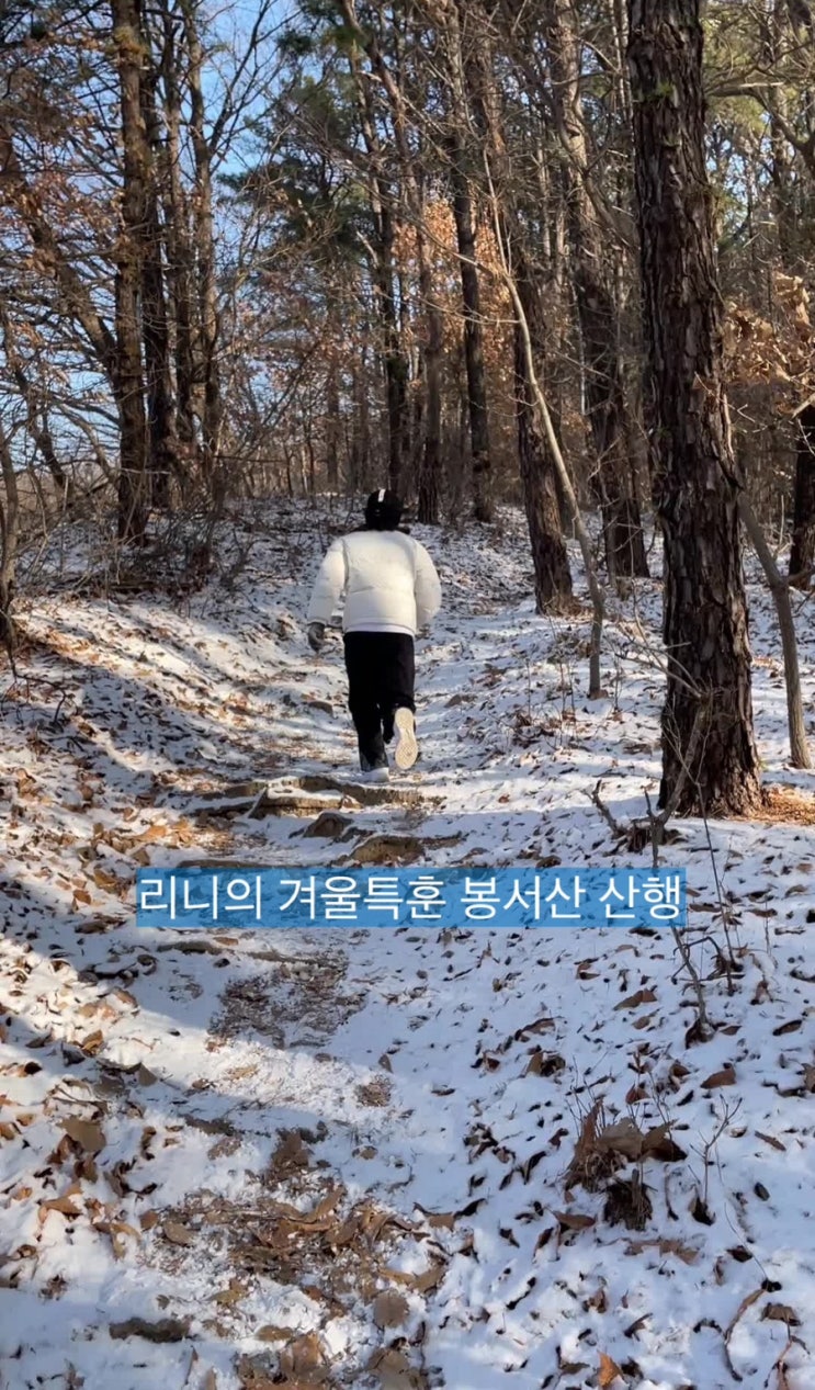 둥이1호 아빠와의 겨울특훈 시작 봉서산 산행 Hiking / 슬쌍디아빠 이동섭