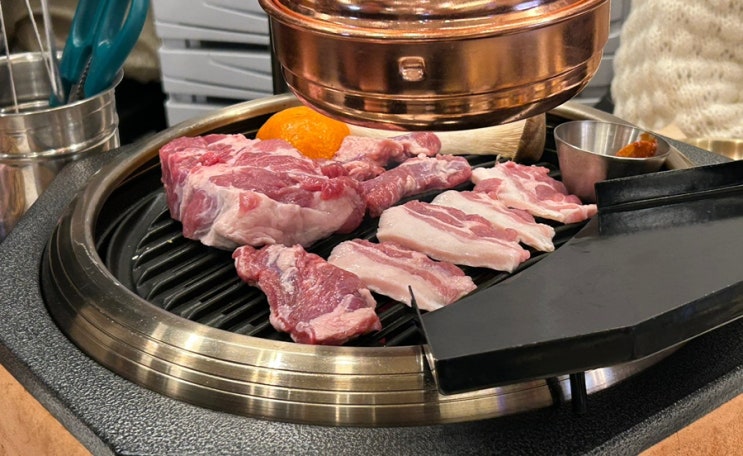  인천 송도 센트럴파크역 맛집 섬고짚 고깃집 찐후기