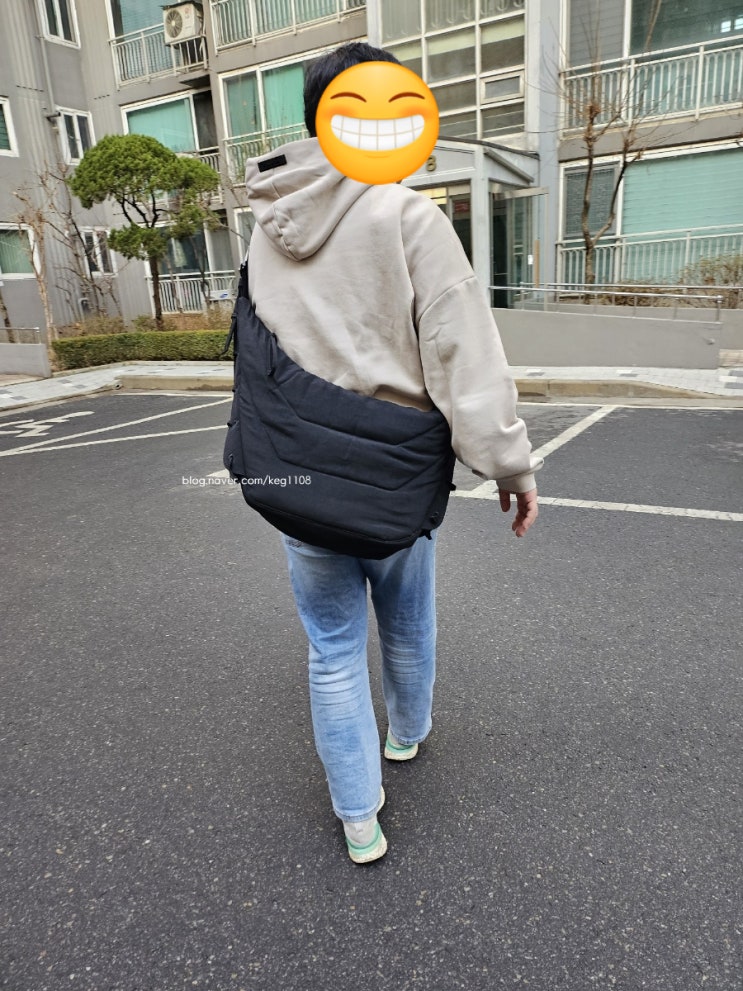  [명품] 르메르 소프트게임백 라지 블랙 내돈내산 남자 캐주얼 크로스백 빅백 추천