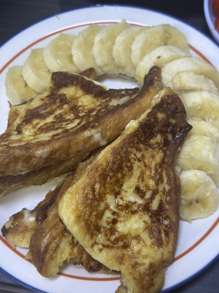  자취생의 요리조리 집에서도 간단하게 카페 프렌치토스트 만드는 법