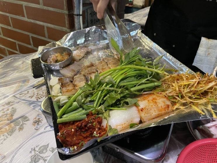  해방촌 고기집 추천 ! 해방촌 회식 핫플로도 유명한 냉삼 맛집, 잠수교집 해방촌 직영점