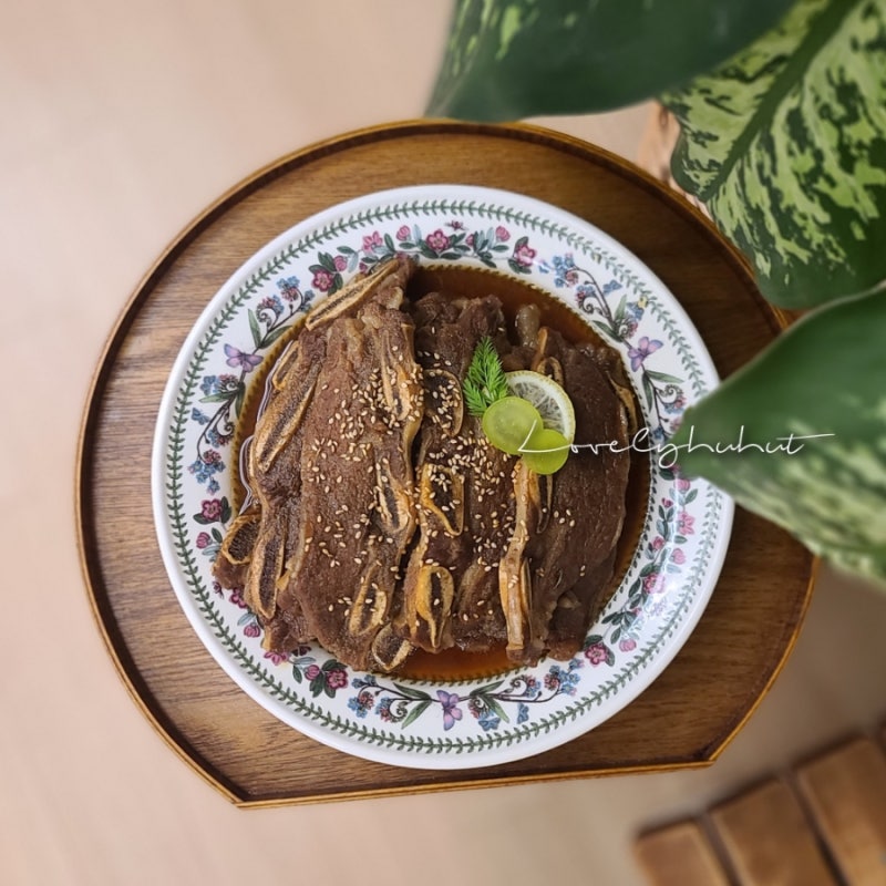 LA갈비찜 만들기 LA갈비 양념 재우기 소갈비찜 양념 설 명절 갈비찜 만드는 법  멕시코산 냉동....