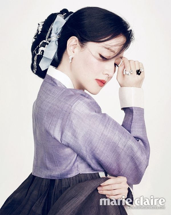 언제 봐도 레전드인 이영애 마리끌레르 한복 화보