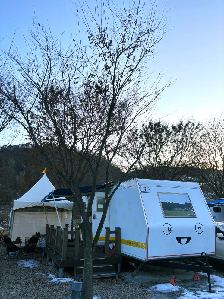  경기도 연천 한탄강관광지 캐라반 1박2일 (한해를 마무리하고, 새해를 맞이해서~)