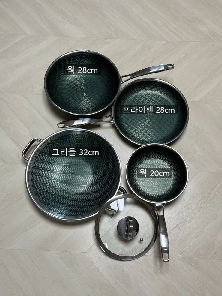  에지리 스텐큐브G 프라이팬 웍 그리들 | 연마제 제거 코팅력 내돈내산 솔직후기
