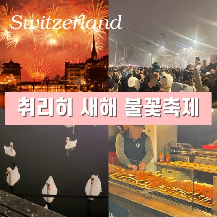  스위스 취리히 여행 새해 불꽃축제 위치 먹거리 꿀팁 주차 정보 아쉬웠던 점 총정리
