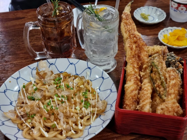  신림 혼밥 맛집 텐동 신텐 튀김덮밥 맛있는곳