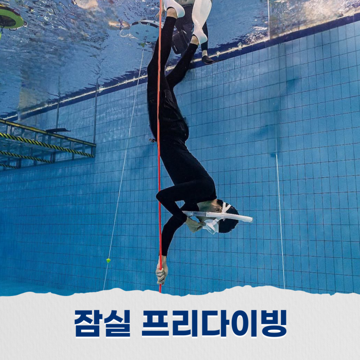   잠실 프리다이빙 체험다이빙 , 자격증 취득 전 입문 강습 후기