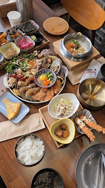  경주 감포 오션뷰 맛집 모듬해물장이 맛있는 생활의달인 해암회식당