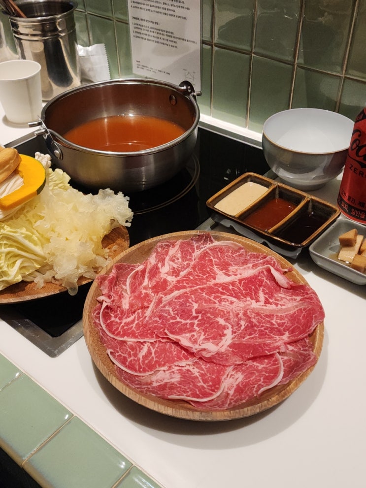  대구 범어동 샤브 맛집, 신선함이 다했던 이로운샤브