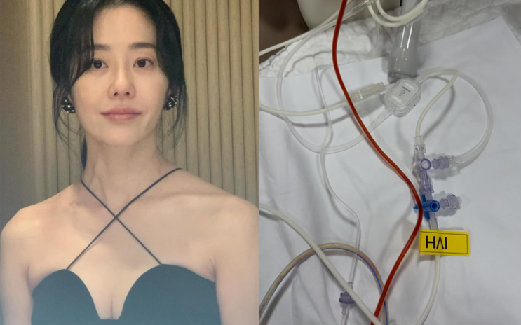 끝에 큰 <b>수술</b>… "코에 호스까지" 여배우 <b>건강 악화</b> 인스타 근황