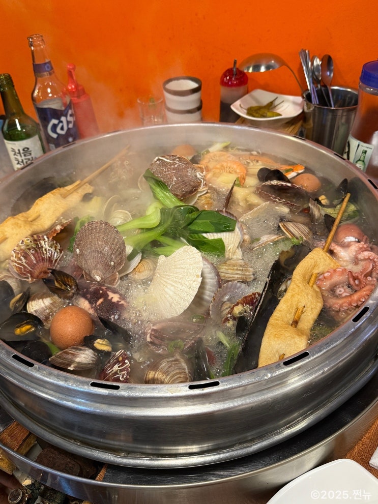  수유 조개찜 맛집 푸짐한 조개깡패연구소 조개전골