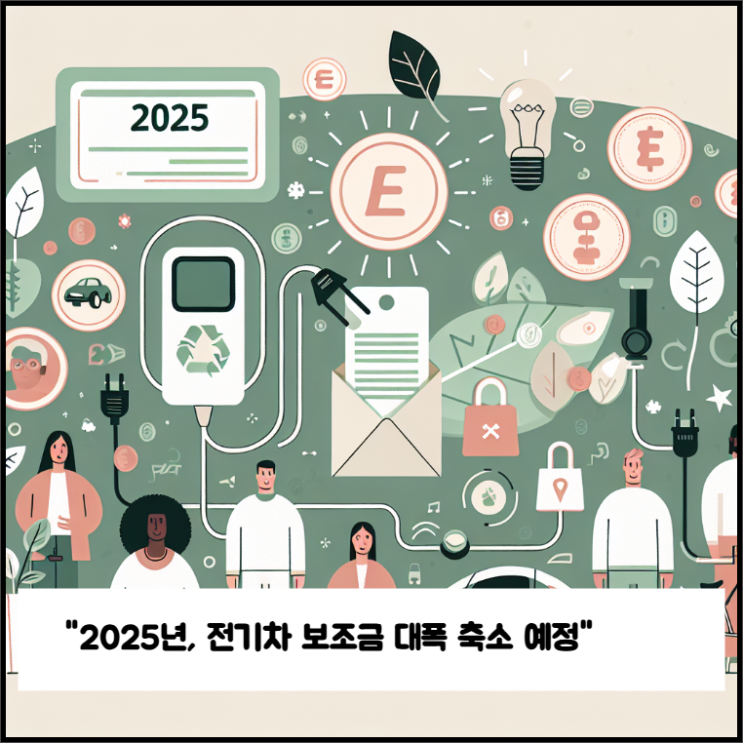 2025년 전기차 보조금 수입차는 0원? 현대기아는 100%?