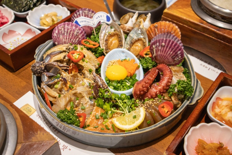  롯데백화점 본점 맛집 명동 솥밥 해물장 미포집