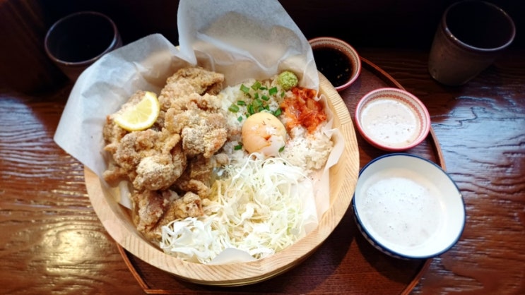  용인 동백역 가라아게와 라멘 맛집 혼밥족도 OK 오카벤