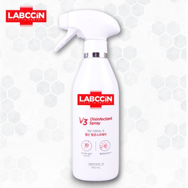  랩신 V3 항균 스프레이 410ml 뿌리는 살균제 소독제 탈취효과, 410ml, 1개