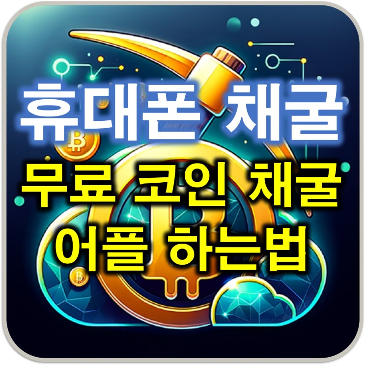  휴대폰 채굴 무료코인 채굴 어플 하는법