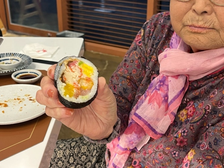 영통초밥 광교스시 맛집 오마카세 오사이초밥 광교점 할머니랑 디너코스 후기 ️