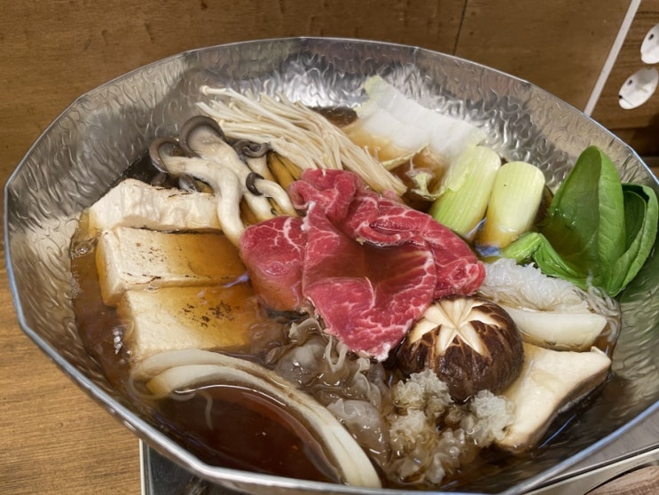  망원동 맛집 추천 ! 신선하고 푸짐하게 즐기는 일본 관동식 스키야키 찐맛집, 스키야 망원
