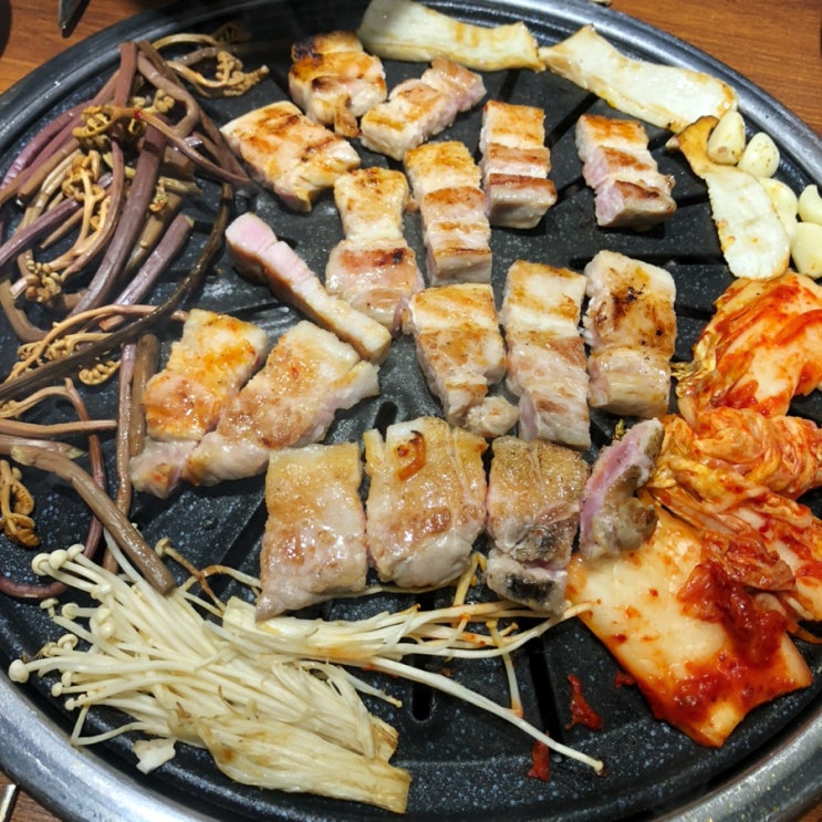  송도 무한리필 맛집 고기싸롱 송도학원가점 가성비 고기집 킹정