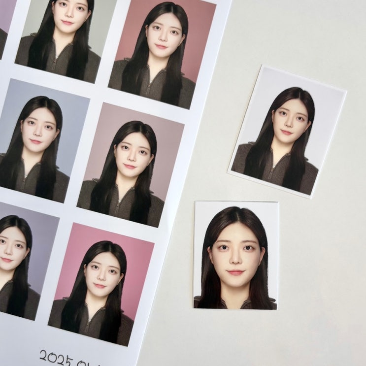  서면사진관 피스비 편안한 분위기 가성비 여권 패키지