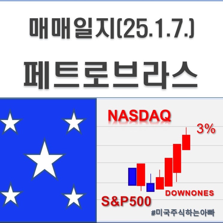  매매일지(25.1.7.) 페트로브라스