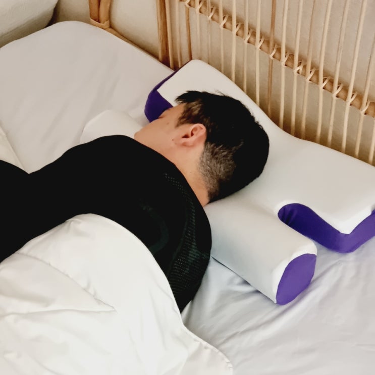  옆으로 자는 베개 추천 메모리폼 경추베개 닥터헨델 H-PILLOW