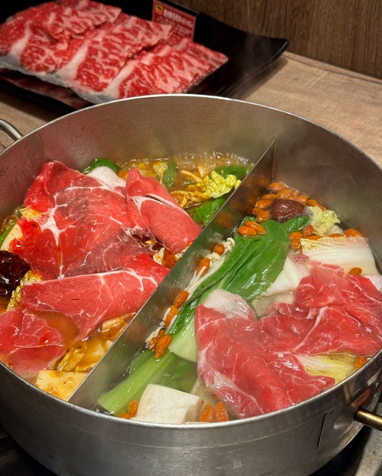  대만 시먼딩 맛집 신마라훠궈 플러스 무한리필 타이베이 훠궈 맛집