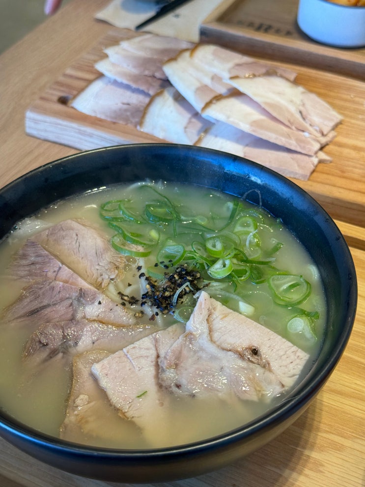  [제주도 조천 맛집] 제주한면가 - 모던한 고기국수와 냉 돔베고기