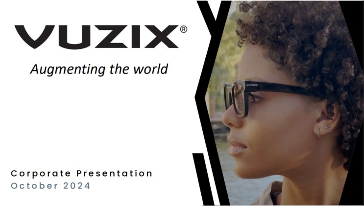  뷰직스(VUZI) : 스마트 안경, AR 글래스 주식 CES2025 공개