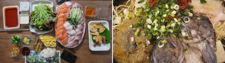  신선한 해산물과 가족의 행복, 파주 회선장