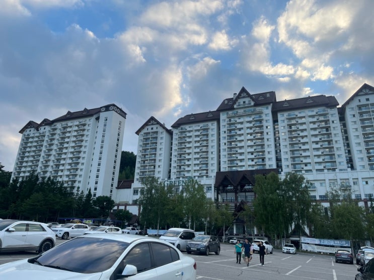 용평리조트 스키장 바로 앞 그린피아콘도 숙소 추천