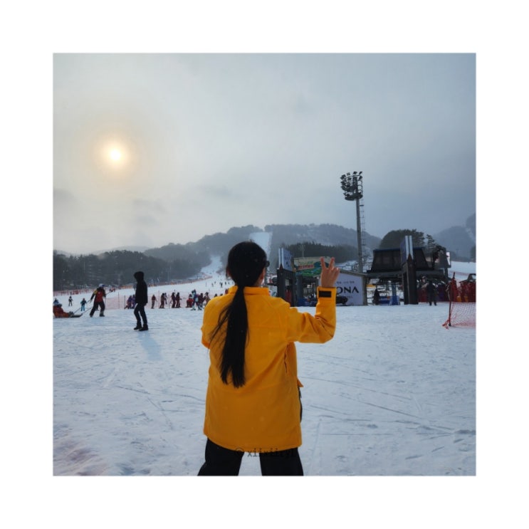  24/25 스키 1차 용평 리조트