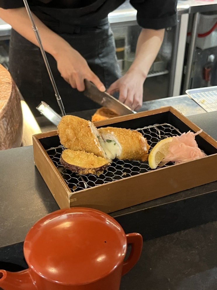  교토 니시키시장 근처 돈까스 맛집, 오마카세처럼 주는 곳 교토가츠다