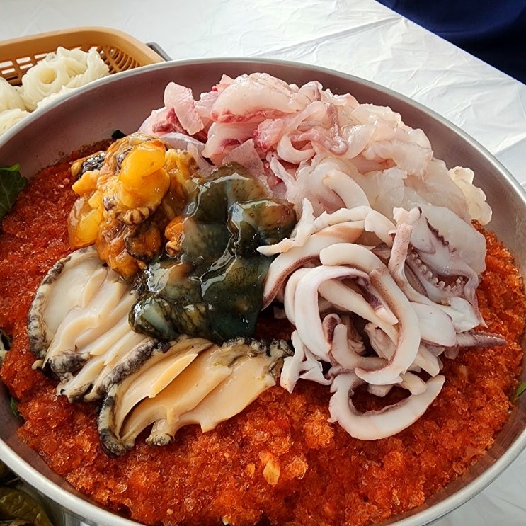 인천 영종도 을왕리 선녀바위 물회 맛집 선녀풍 (황제 물회와 해물파전) 인천 영종도 을왕리 선녀바위 물회 맛집 선녀풍 (황제 물회와 해물파전)