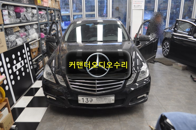 벤츠 W212 전기형 NTG45 NTG47커맨더오디오 먹통 전원불량 메인보드 고장수리 - 수원테크 (수입차오디오수리전문)