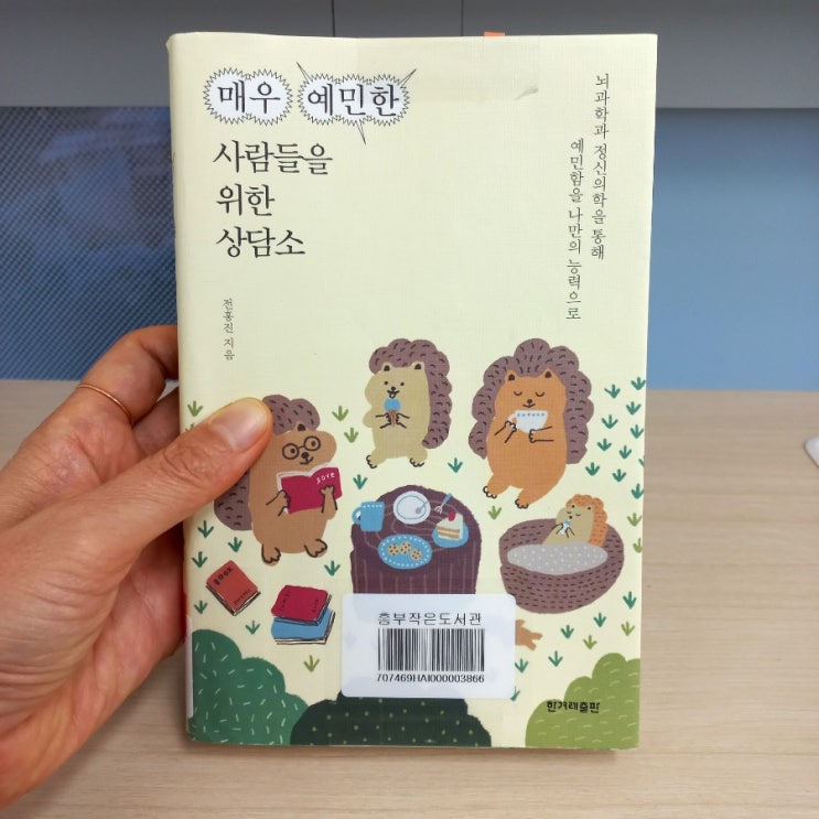  매우 예민한 사람들을 위한  상담소 책 전홍진 지음