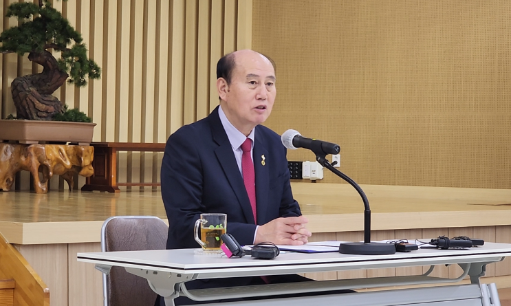  동두천시, 2025 신년 언론 브리핑 개최…‘시민 행복과 도시 발전 비전' 제시