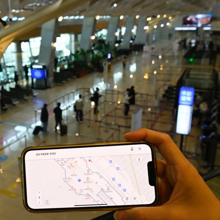 한국공항공사, <b>카카오맵</b> ‘공항 <b>실내지도</b>’서비스 개시