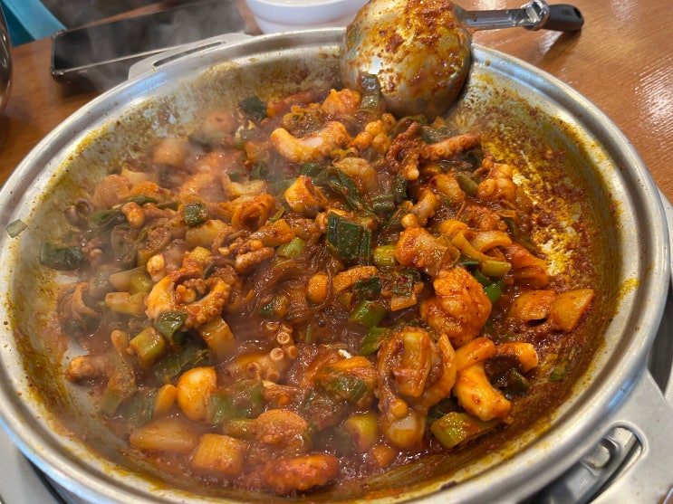  부산 해운대 맛집｜유명한 낙곱새 맛집 개미집국제시장본점 내돈내산