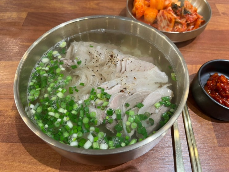  [동탄] 든든한 흑돼지 곰탕 한그릇 ‘명백집’ 동탄 곰탕 맛집