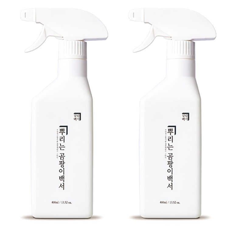  살림백서 뿌리는 곰팡이제거제, 400ml, 2개