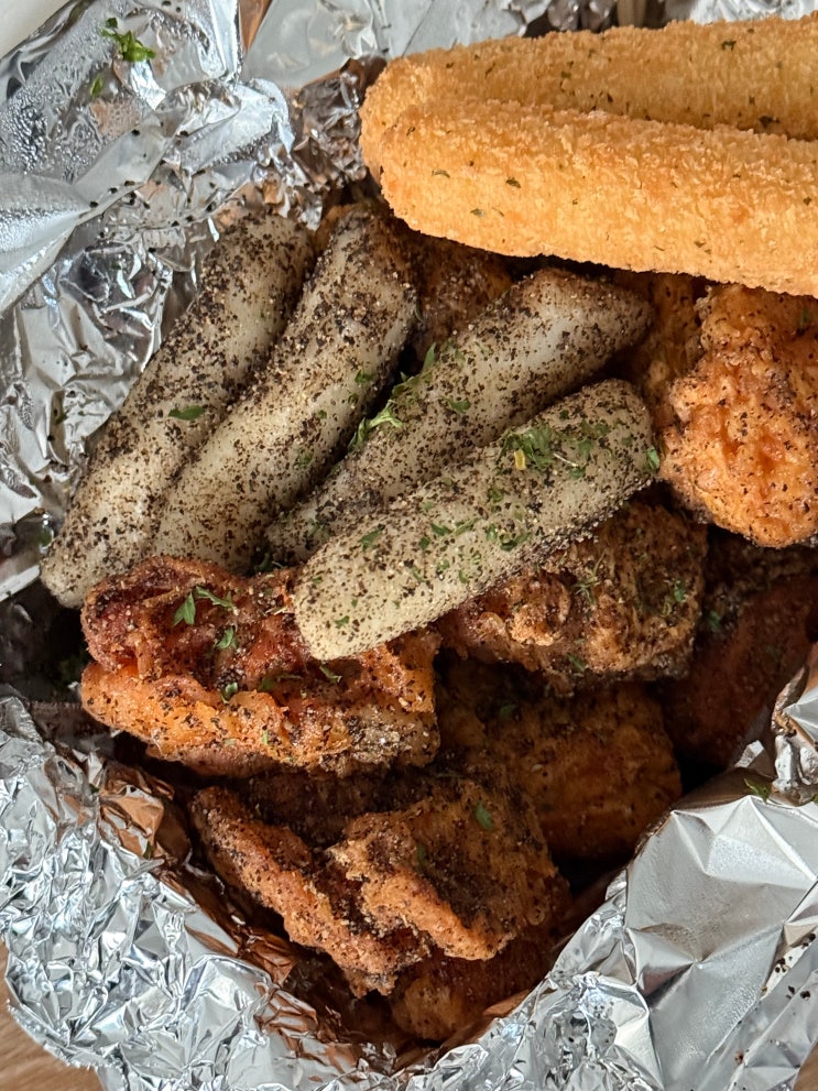  안양 동안 맛집 돌격닭강정 안양동안점 후추라이드