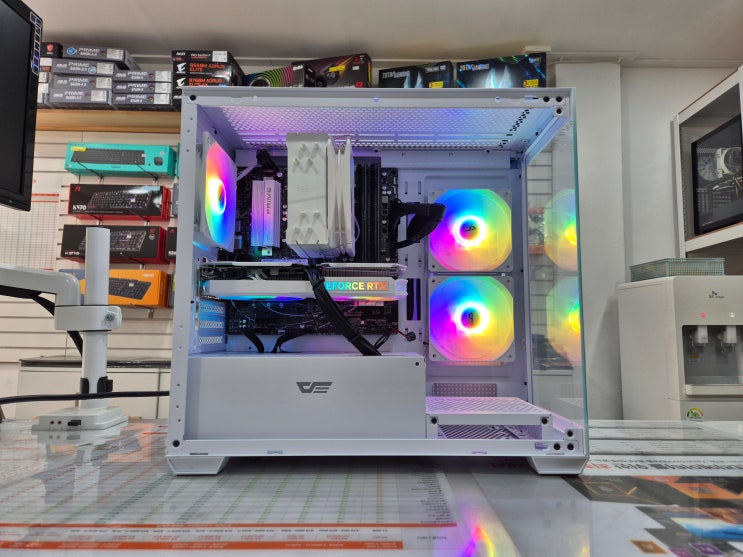  인천 조립컴퓨터 라이젠7500F RTX4060ti 게이밍 컴퓨터 당일출고
