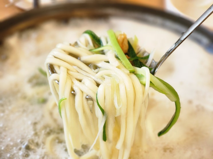  동탄 센트럴파크 신상 맛집 유복해물칼국수 시원하고 담백한 육수와 면으로 승부하는 해물칼국수