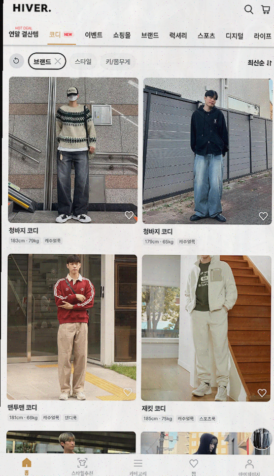  하이버, 남자쇼핑의 새로운 패러다임
