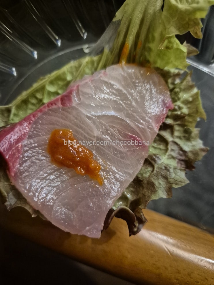  속초 저온숙성회 바다해풍 방어회 연어회 광어 참돔 모듬회 대포항 배민 포장 배달 주문 시켜먹기